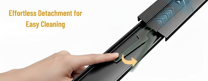 Expandable Pull Out Drawers for Cabinets(Black) : Kitchen and Pantry Organizer, Sliding Cabinet Organizer with Adhesive, Under Sink and Pots Storage, Depth 16.5". expandable pull out cabinet organizer - Image 6