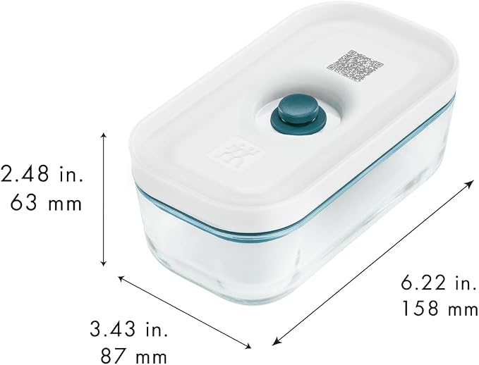 ZWILLING Fresh & Save Airtight Food Storage Container, Small, La Mer - Image 3
