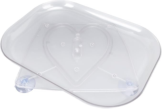 Lazy Susan Organizer Rectangular 15.75 x 11.81in Plastic 360 Degree Rotating Refrigerator Turntable Organizer with Anti Slip Base for Fridge Cabinet Pantry Storage by Unknown
