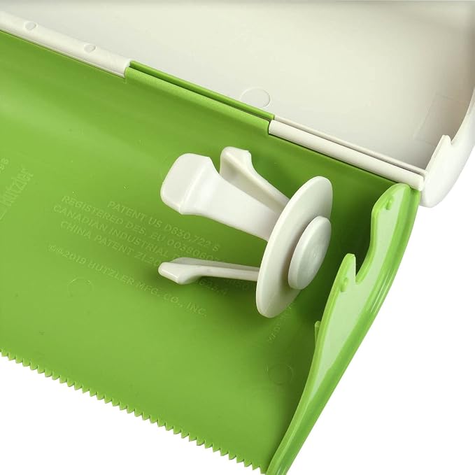 Hutzler Refillable Wrap Dispenser, Gray, 13" x 3.25" x 1.75" - Image 7