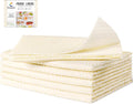 Cooyes 2 in 1 Refrigerator Liners, 6 Pack, 12“ × 24”， Fridge Drawer & Shelf Liners for Kitchen Cabinets Non-Adhesive, Breathable Cloth Material, BPAfree, Keep Produce Fresh Longer by Cooyes