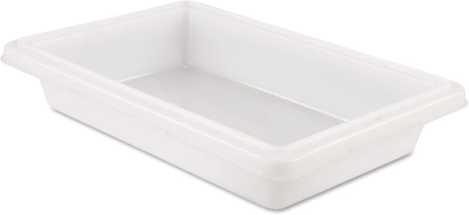 Rubbermaid Commercial Products Food Storage Box, 2 Gallon Capacity, White, for Restaurant/Kitchen/Cafeteria by RubbermaidCommercialProducts
