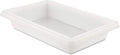 Rubbermaid Commercial Products Food Storage Box, 2 Gallon Capacity, White, for Restaurant/Kitchen/Cafeteria by RubbermaidCommercialProducts