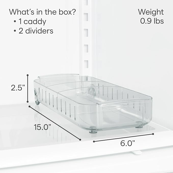 YouCopia RollOut Fridge Caddy, 6" Wide - Image 4