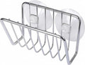 Toplife Sponge Holder for Kitchen Sink, Stainless Steel Suction Cup Sponge Caddy - Silver by Toplife