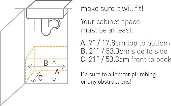 simplehuman 20 inch Pull-Out Cabinet Organizer, Heavy-Gauge Steel Frame,Silver - Image 5