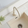 Stone Faucet Mat for Kitchen Sink Diatomite Stone Drying Mat | Sink Splash Guard Water Absorbing Stone Tray for Sink, Counter Protector Matt for Kitchen & Bathroom by FATILINHOME