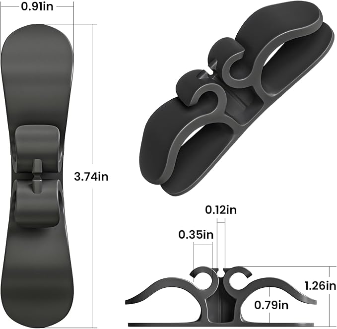Cord Organizer for Appliances,Cord Wraps for Electrical Cords,6 Pack Stick- Winder for Kitchen Appliances, Compatible with Mixer, Coffee Maker, Blender, Air Fryer,Kitchen Appliance Cord Organizer - Image 7