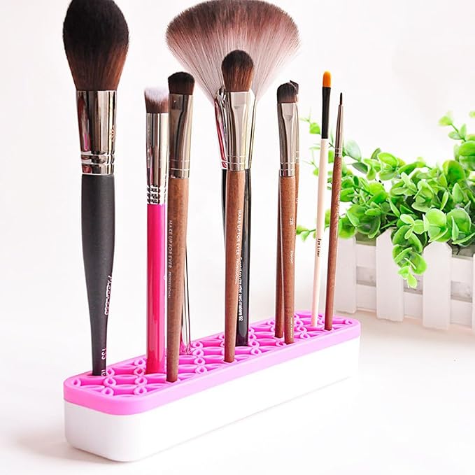 Desktop Organizers ,Cosmetic Storage Box& Desktop Storage Box Pink - Image 3