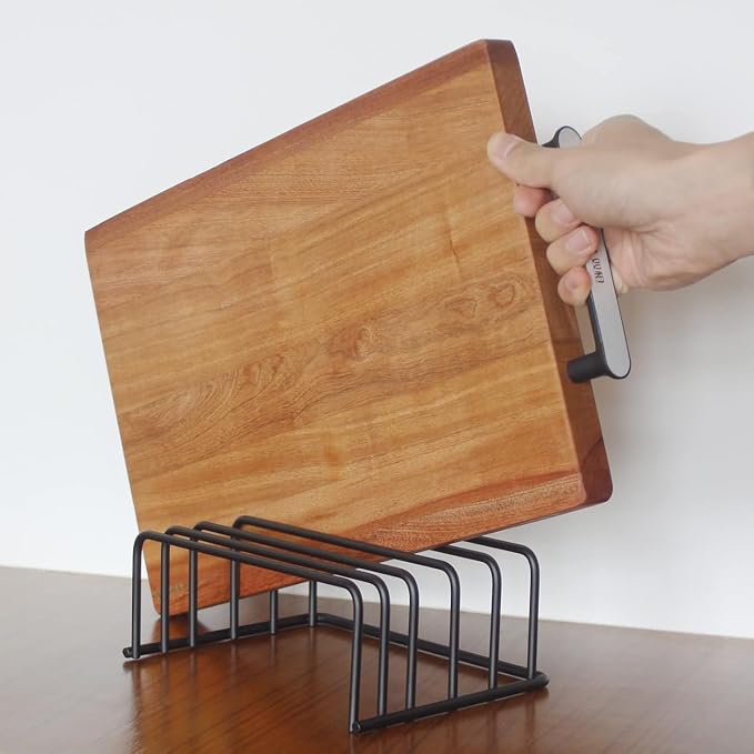 Gift Republic Cutting board organizers (1.0 and 0.6 inch wide slots), cutting board organizer, cutting board storage, biscuit sheets, bakeware organizers for cabinets - Image 7