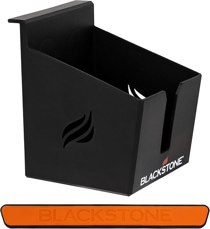 Blackstone 5609 Magnetic Tool and Beverage Holder, 2 Piece | Organizer for Storage, Squeeze Bottle Holder, Premium Griddle Grill Accessories, Sturdy Quality, Portable by Unknown