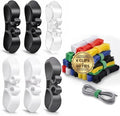66 PCS Cord Organizer for Appliances Kit - Includes 6-Pack Appliance Cord Wrap & 60-Pack Multicolor Reusable Cable Ties - Universal Cord Organizer for Appliances, Home, Office & Kitchen by GOLLEY