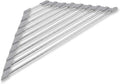Triangle Sink Corner Dish Drying Rack, Gray Foldable Roll Up Dish Drainer, Multipurpose Kitchen Counter Storage Organizer Drainer Mat by Unknown