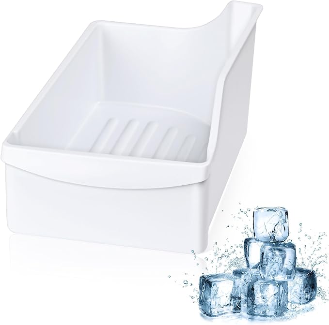 240385201 Ice Cube Container Storage Freezer Bucket | for Frigidaire Kenmore Crosley Refrigerators Storage Freezer Bin Replacement 7240385201 891419 AP2116228 PS430380 EAP430380 by MTZUL