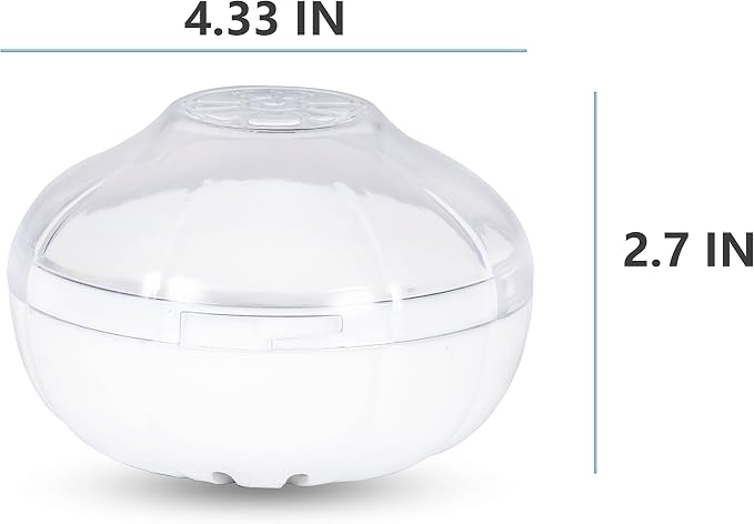 Onion Storage, Avocado Saver Keeper, Reusable Tomato Lemon Holder | Fruits and Vegetables Storage Container with Clear Lid (Garlic Saver) - Image 5