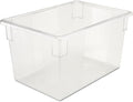 Rubbermaid Commercial Products-Food Storage Box/Tote, 21.5 Gallon, Clear, for Restaurant/Kitchen/Cafeteria by RubbermaidCommercialProducts