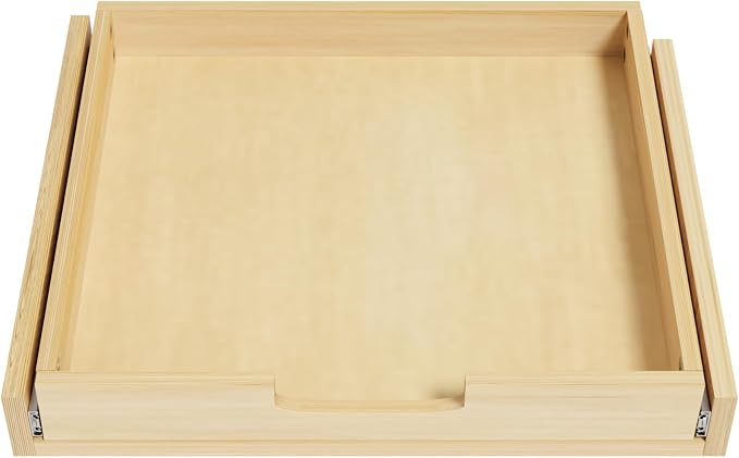Pull Out Cabinet Organizer, 32''W×21''D Sliding Drawers for Cabinets, Soft Close Slide Out Wooden Pull out Drawers, Base Cabinet Organization for Kitchen, Pantry, Bathroom - Image 2
