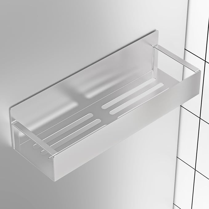 Metal Magnetic Spice Rack for Refrigerator Silver, 4 Pack | Magnetic Shelves Heavy Duty for Fridge in Kitchen, Seasoning Storage Organizer, For Oven Washer and Dryer, For Heavier Items - Image 5