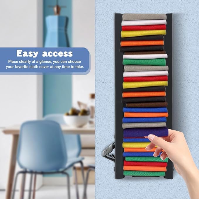 2 in 1 Can Cooler Holder with Bottle Opener, Personalized Beer Can Sleeves Storage Organizer Dispenser for Home Family Bar, Metal Cool Stuff Gift for Men Women(COLOR:Black) - Image 6