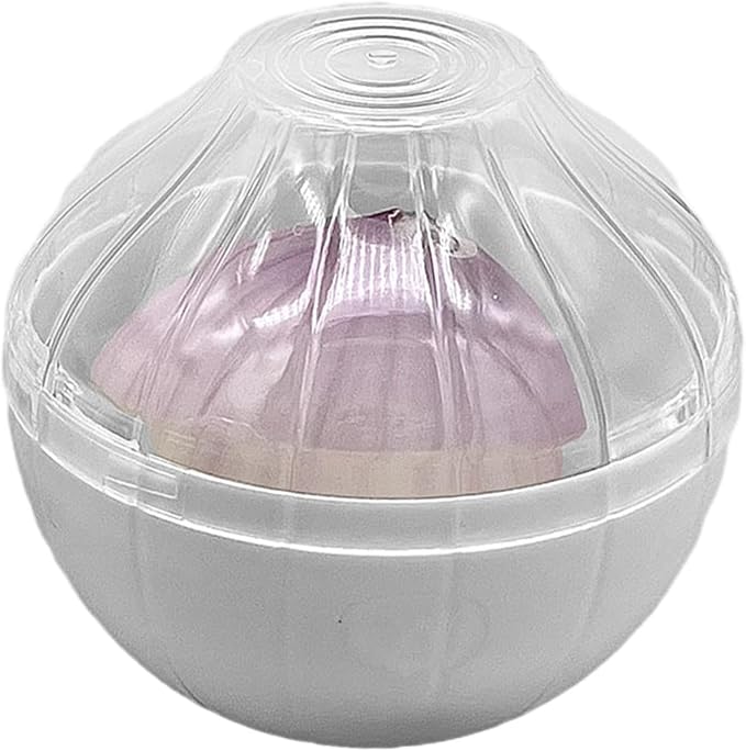 Onion Storage Container,Reusable Fruit and Vegetable Shaped Savers with Transparent lid for Fridge Vegetable Crisper Makes Food Stays Fresh Longer by Unknown