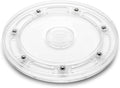 6 Inch Acrylic Turntable Organizer, Clear | 360 Degree Rotation, Round Turntable, For Kitchen Pantry Table Countertop Cabinet, Decorating by Zorveiio