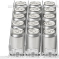 Trademark Innovations Canned Drink Dispenser for Fridge, Soda Can Organizer, Drink Storage for Refrigerator by Trademark+Innovations