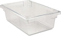 Rubbermaid Commercial Products Polycarbonate Food Storage Box/Tote, 3.5 Gallon, Clear, for Restaurant/Kitchen/Cafeteria by RubbermaidCommercialProducts