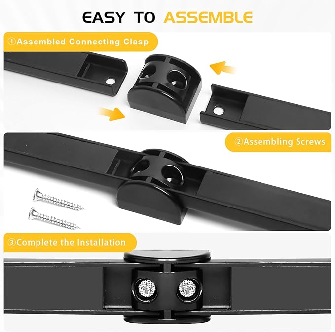 DGSL Heavy Duty Magnetic Tool Holder, 4 Pack 12" Wall Mount Organizer | Space-saving Magnetic Strip, Magnetic Knife Holder, Screwdrivers, Wrenches, Pliers, Garage and kitchen Organization - Image 3