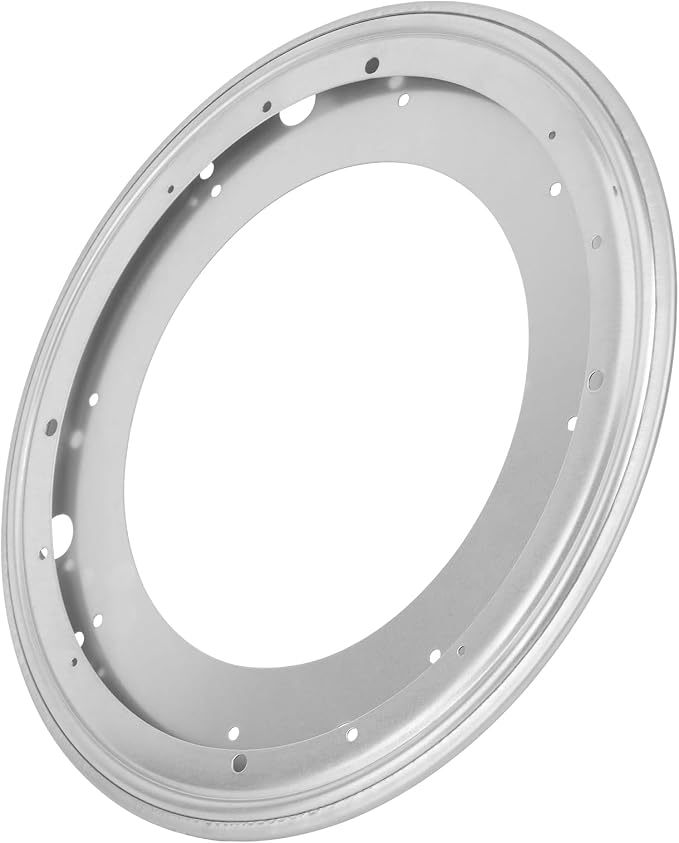 14Inch Round Lazy Susan Turntable Bearing Plate, Rotating Swivel Base with 1000lbs Load Capacity, Turntable Base for Serving Tray, Kitchen by Lswteiz
