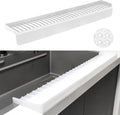 Silicone Sink Edge Protectors - Multifunction Accessories, Splash Guard & Draining Mat for Kitchen, Bathroom Sink, Steel, Granite, Quartz Countertops (Transparent, 4 * 30in) by Unknown