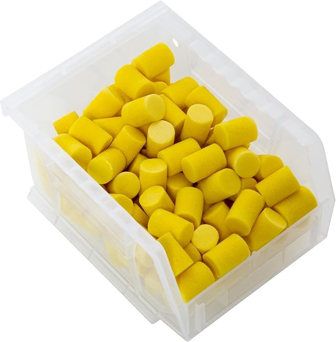 Akro-Mils 30210 AkroBins Plastic Storage Bins, Space-Saving Stackable Bins for Garage, Pantry, Craft Organization, 5" x 4" x 3", Clear, 6-Pack - Image 13