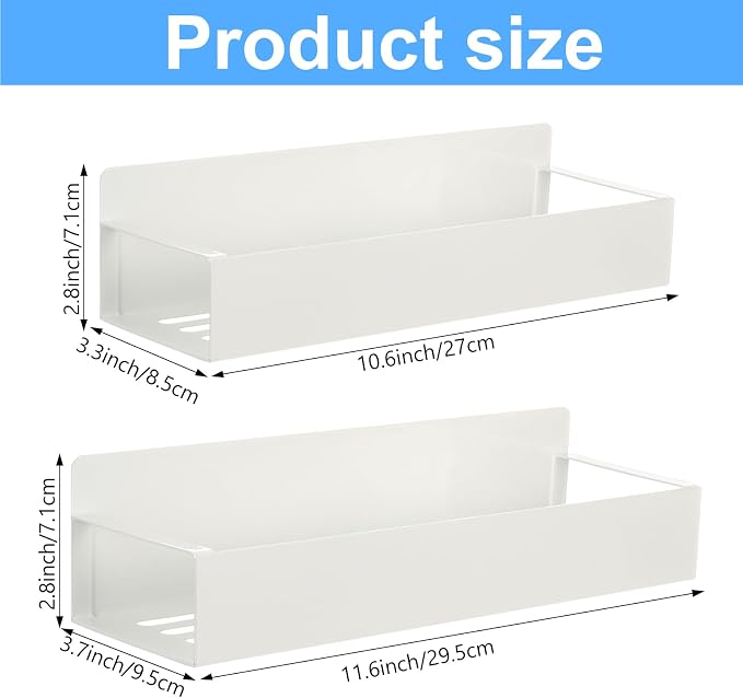 2 Pcs Magnetic Aerosol Spray Can Holder, Magnet Toolbox Bottle Holder, Wall Mounted Spray Bottle Rack, Mechanic Paint Can Organizer, Tool Box Storage Rack for Garage Home Workspace - Image 2