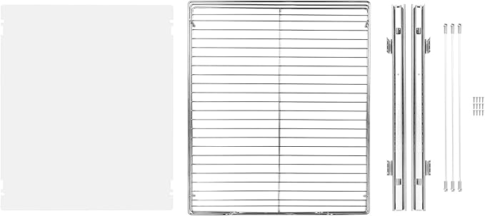 VEVOR 18.5"Wx21"Dx3.5"H Pull Out Cabinet Organizer, Heavy Duty Slide Out Pantry Shelves, Chrome-Plated Steel Roll Out Drawer, Drawer Storage for Home Under Sink, 20"Wx22"Dx7"H Install Size for Cabinet - Image 8