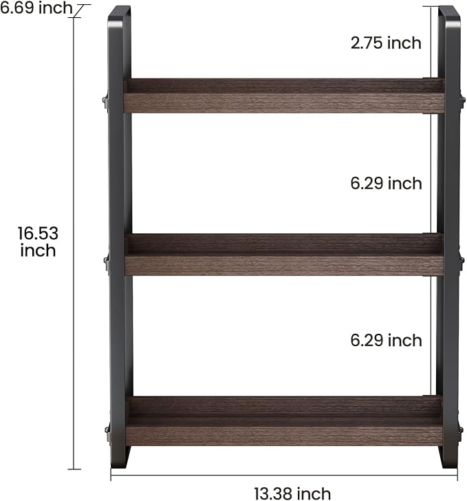 HNRLOY Bathroom Counter Organizer, Bathroom Counter Shelf, Makeup Organizer | Bathroom Countertop Organizer, Bathroom Sink Organizer, Perfume Organizer, Vanity Shelf, Bathroom Organization and Storage - Image 3