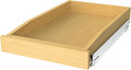 Wooden Pull out Cabinet Organizer 23" W x 21" D x 3.35" H, Heavy Duty Slide Out Drawers Pull-Out Home Organizers for Kitchen Cabinets by Pulloutor