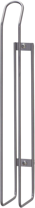 Household Essentials 1225-1 Mounted Paper Towel Holder | Mounts to Solid Cabinet Doors or Walls, Nickel by HouseholdEssentials