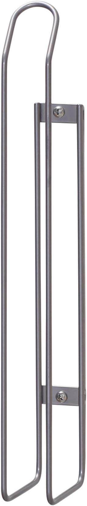Household Essentials 1225-1 Mounted Paper Towel Holder | Mounts to Solid Cabinet Doors or Walls, Nickel by HouseholdEssentials
