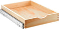 Sintuff 1 Pack Wooden Pull out Tray Cabinet Organizer Gentle Close Roll out Shelves for Kitchen Cabinets Fully Assembled Slide Pantry Shelves (15'' X 21'') by Sintuff
