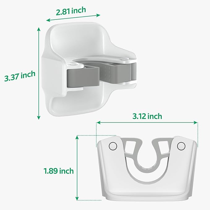 reliahom Broom Holder Wall Mount Mop Grippers Organizer wall Hanging, 5Pack | No Drilling Self Adhesive Easy install Anti-Slip Mop Broom Hanger Storage Rack for Kitchen,Laundry Room,Garden,Garage - Image 4