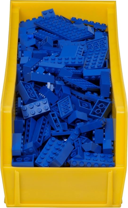 Akro-Mils 30234 AkroBins Plastic Storage Bins, 15"x5"x5", Yellow, 12-Pack - Image 7
