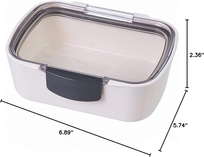 ProKeeper Mini Deli Food Storage Container, Airtight Seal, 5.75 Inches Long | Ideal for Deli Meats, Cheeses, and More, Dry-Erase Compatible Lid for Labeling, BPA-Free and Dishwasher Safe - Image 8