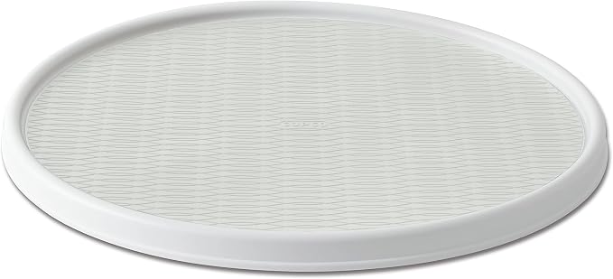 Copco Basics Non-Skid Lazy Susan for Under Sink and Cabinet Storage, 18 Inch, Crystalline by Copco