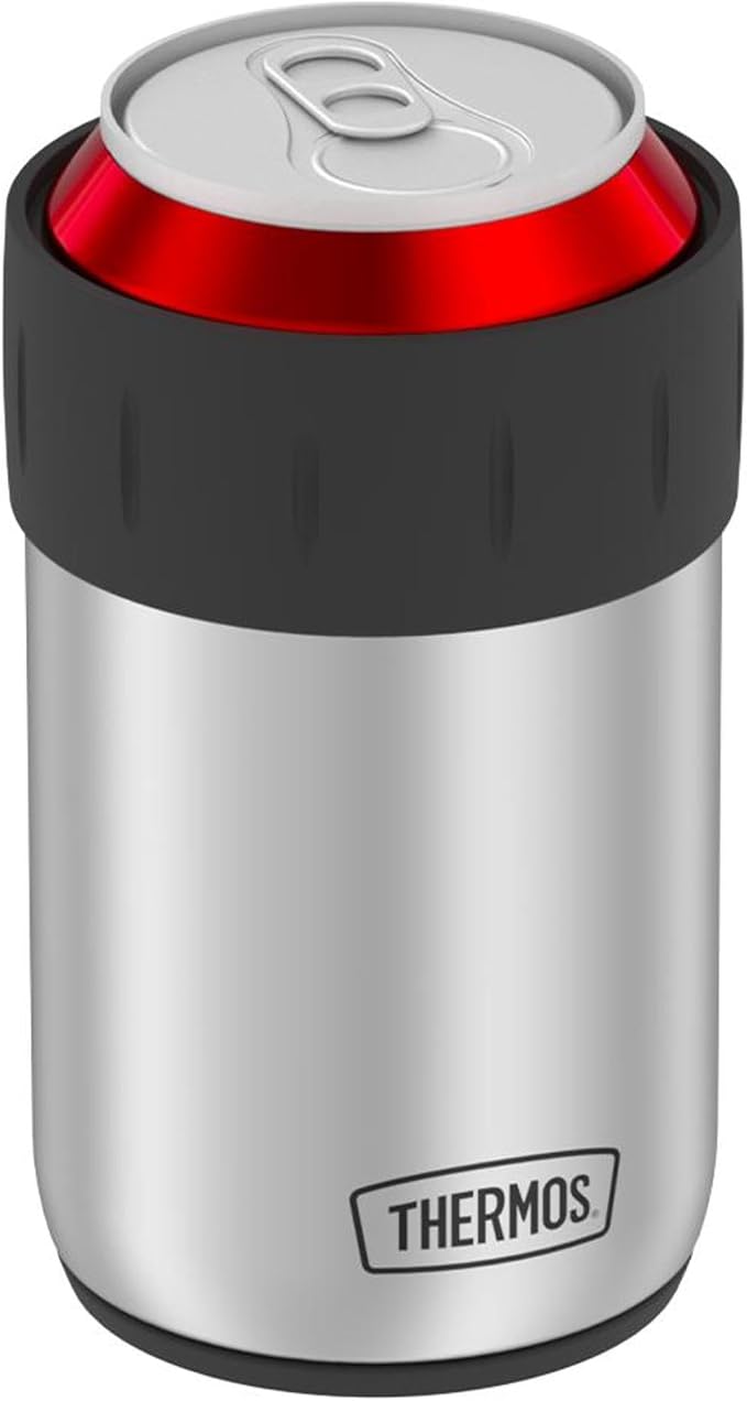 THERMOS Stainless Steel Can Insulator | 12 Ounce | Vacuum Insulated | Sweat-Proof | Pack of 6 - Image 2