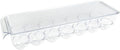 Kitchen Spaces KSEG12-AMZ Egg Tray 14pc Stackable Food Storage Organizer for Refrigerator, 14.5" x 3" x 4.5", Clear by KitchenSpaces