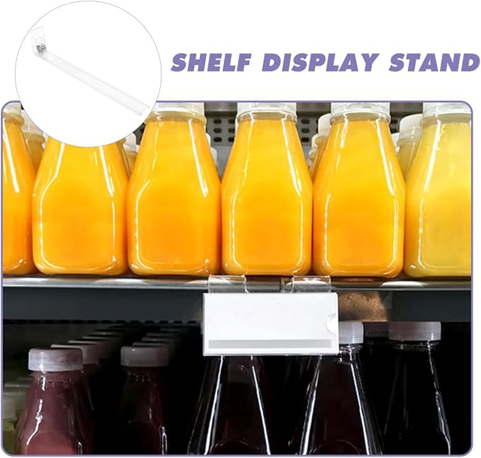 BESTYASH Automatic Drink Pusher for Fridge Spring Loaded Soda can Dispenser Rack Self-Pushing Beverage Organizer 5 Shelf Pushers for Supermarkets Convenience Stores Retail Displays - Image 5