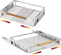 23.2~39.99"x22.5" Pull Out Cabinet Organizer，2Pack Expandable Sliding Cabinet Shelves，Side Mounting by Unknown