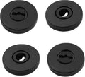 4Pcs Black Acrylic Lazy Susan 2 Inch Turntable Organizer Bearings | Mini Lazy Susan, Small Lazy Susan Turntable, 360° Rotating Swivel Plate for Spice Rack, Cosmetic, Cake, Pantry, DIY Display by Adyoney