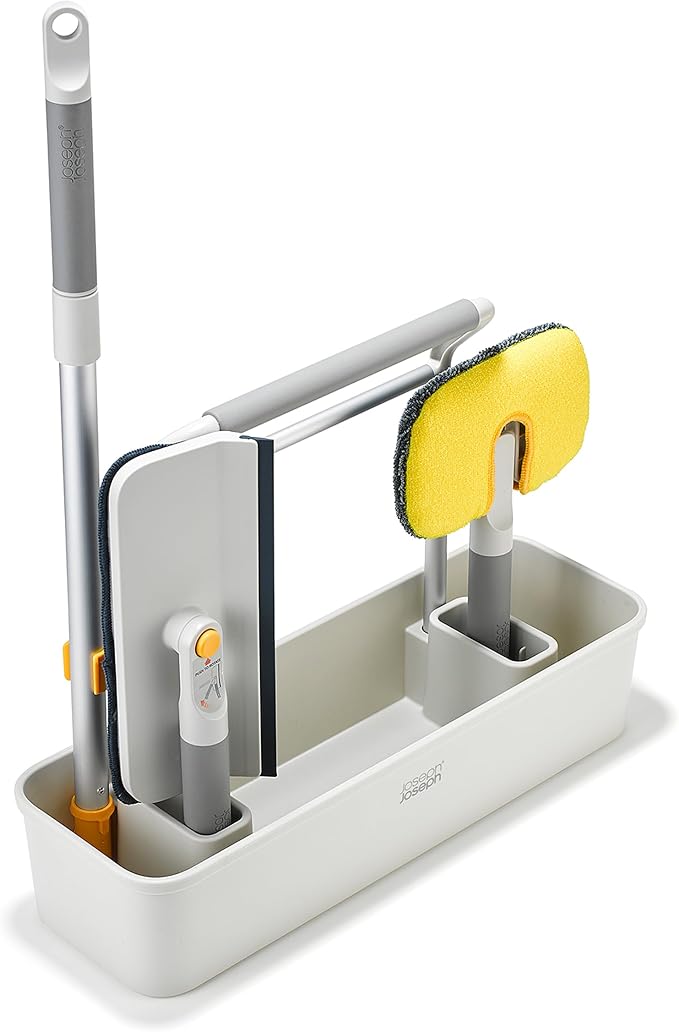 Joseph Joseph CleanTech Cleaning Caddy Supply Organizer Kit - 4-Piece Set by Unknown