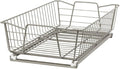 ClosetMaid 11 in. Pull Out Cabinet Organizer, Heavy Duty, Slide Out Pantry Shelves Drawers for Kitchen, Bathroom, Nickel by Unknown