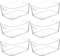 Clear Extra Large Plastic Storage Bins, Pantry Organizers and Storage Containers Fridge Organizer Bins for Organizing Home, Kitchen Organization. Bathroom, Refrigerator, Freezer, Laundry Room by CONTROLKITCHEN